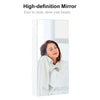 1 Door Mirror Bathroom Cabinet Corner Wall Mounted Storage Cupboard Shelf White