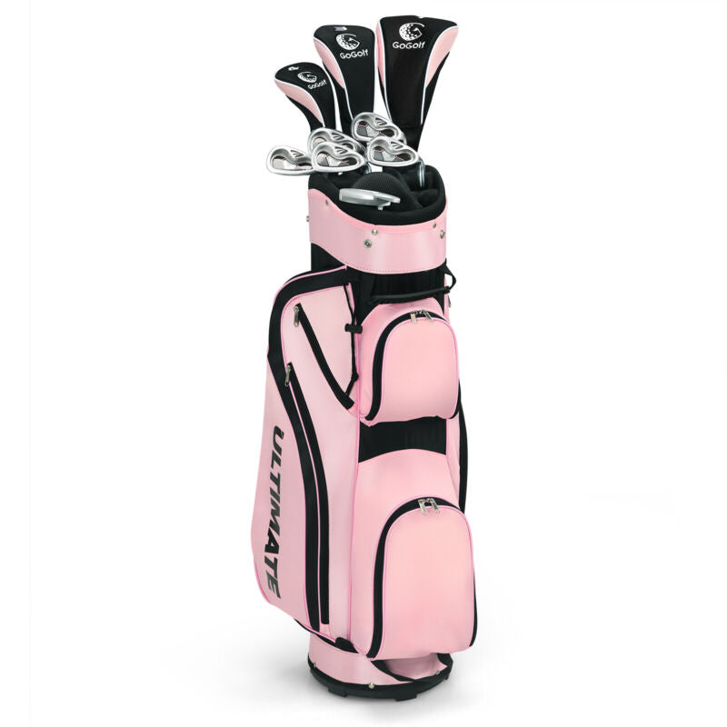 Ladies Womens Complete Golf Club Set w/460cc Alloy Driver Stand Bag Free Putter