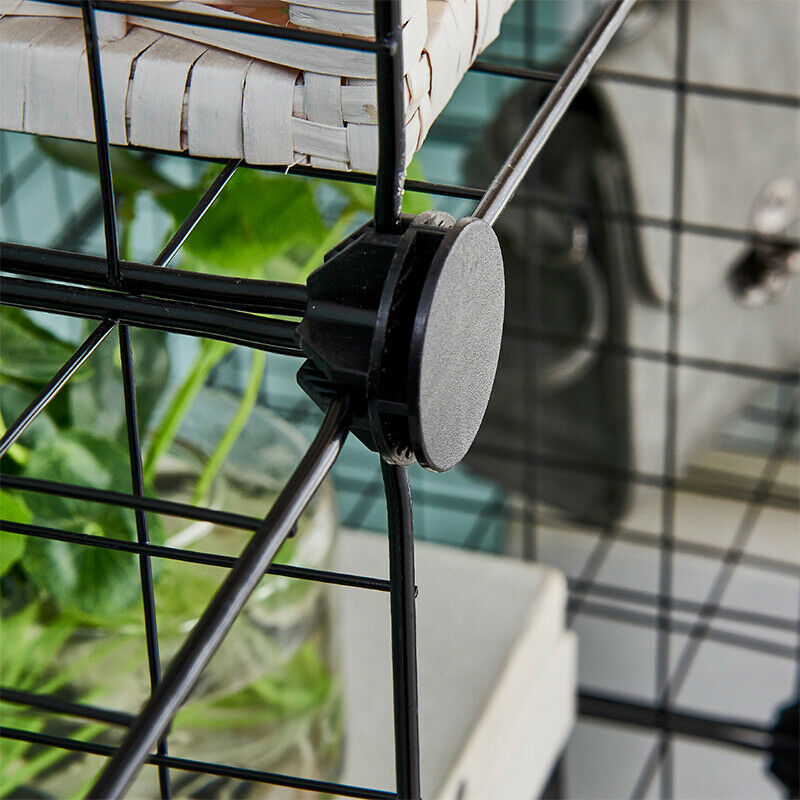 9 Cube DIY Metal Wire Storage Organizer Cupboard Shelf Bookcae Display Unit Home