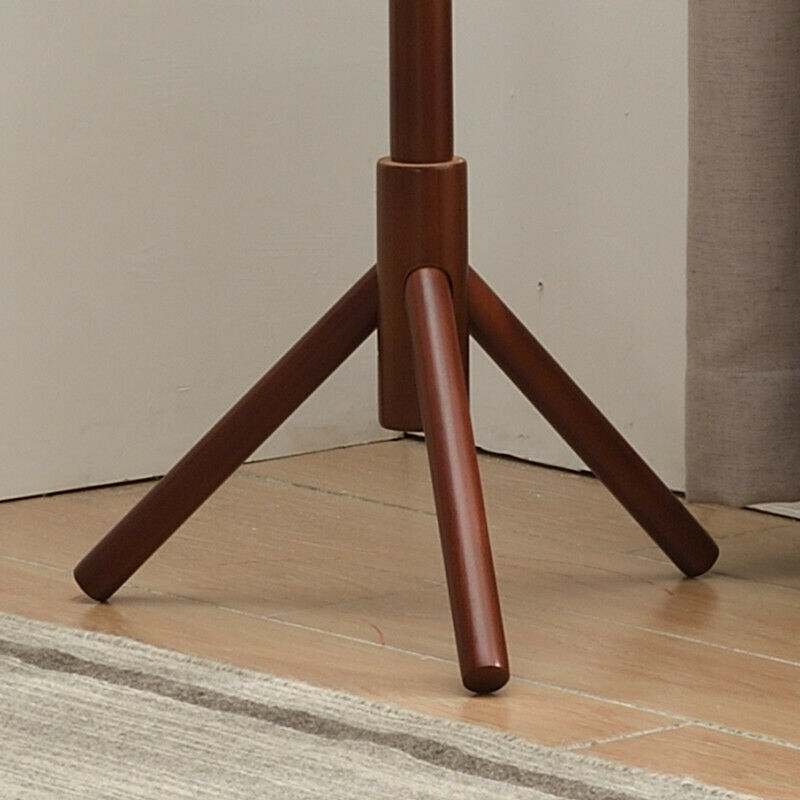 Adjustable Wooden Coat Rack Stand Clothes Storage Free Standing Clothes Hanger