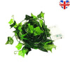 2M/10M LED Leaves Ivy Leaf Garland Fairy String Lights Party Garden Decor Lamp