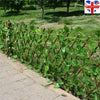 Garden Screening Expanding Trellis Fence Privacy Screen Artificial Ivy Leaves7