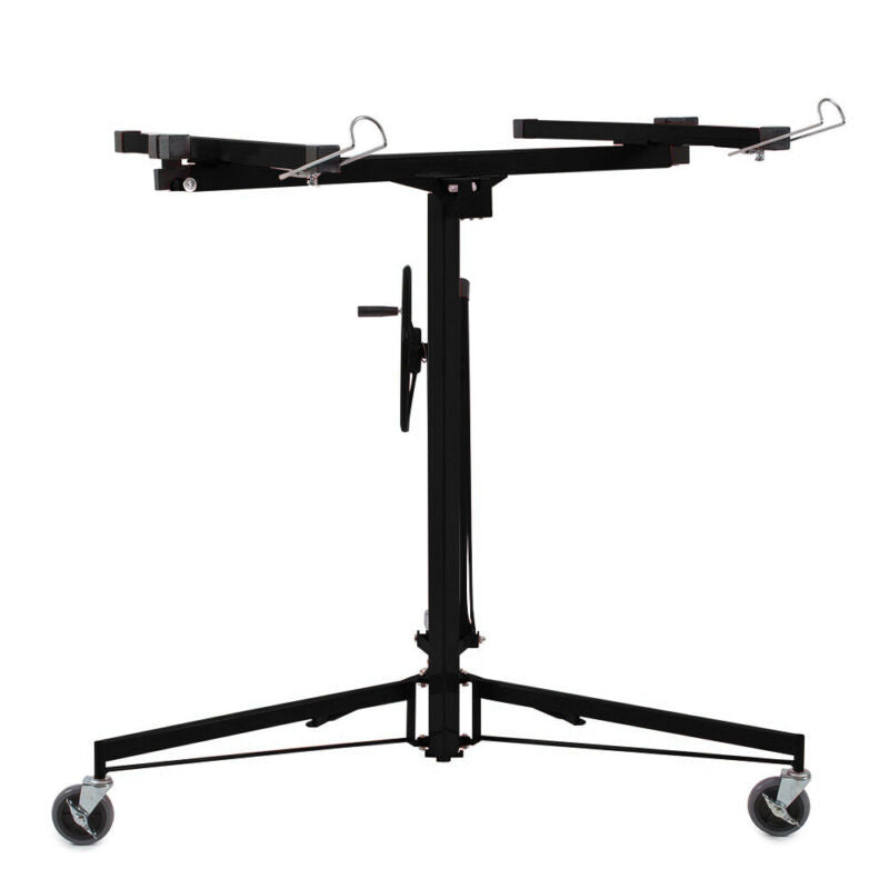 16FT Lift/Lifter Tool Drywall Hoist Heavy Duty Plaster Board Sheet w/ Wheels