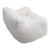 White Teddy Velvet Bean Bag Chair Lazy Sofa Armchair Floor Cushion Seat Beanbag