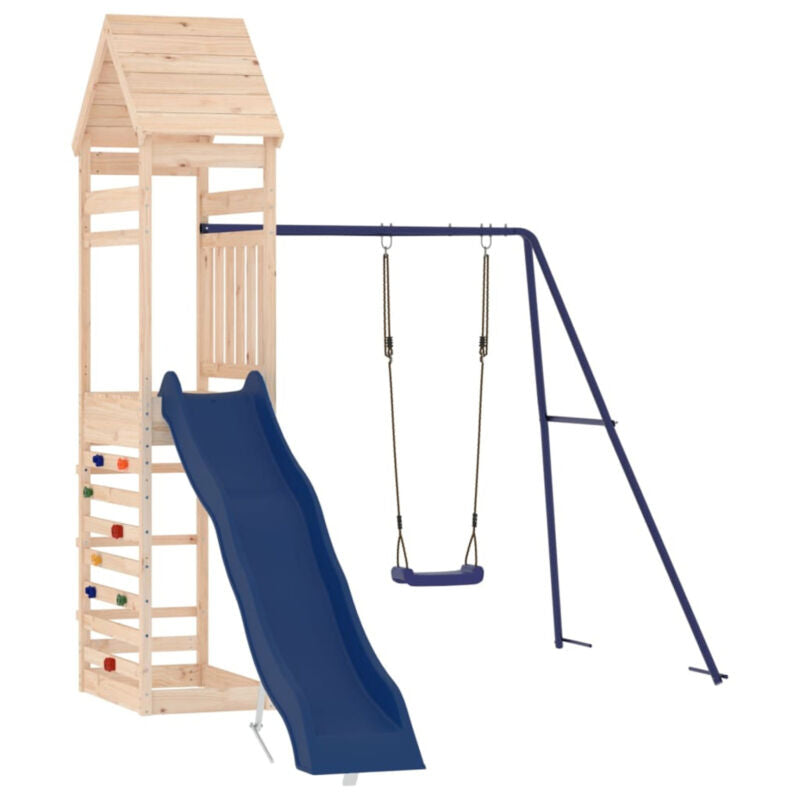 Outdoor Playset Solid Wood Pine G6Y0