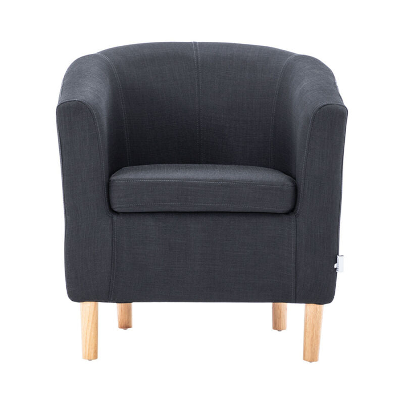 Victorian Retro Accent Armchair Wing High Back Chair Upholstered Lounge Fabric