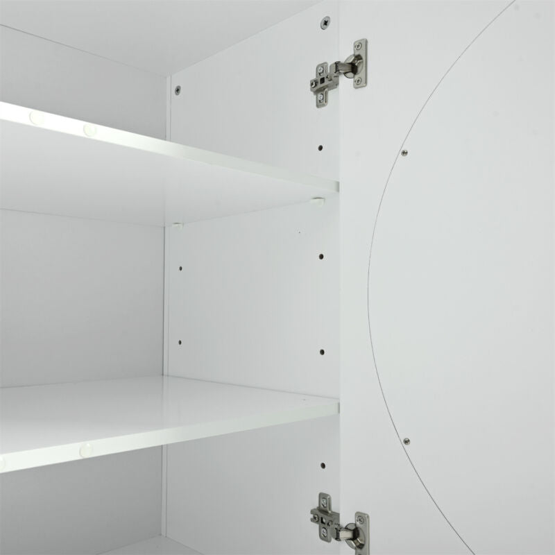 Storage Cabinet Sideboard and Buffet Table Living Room Kitchen Furniture MN