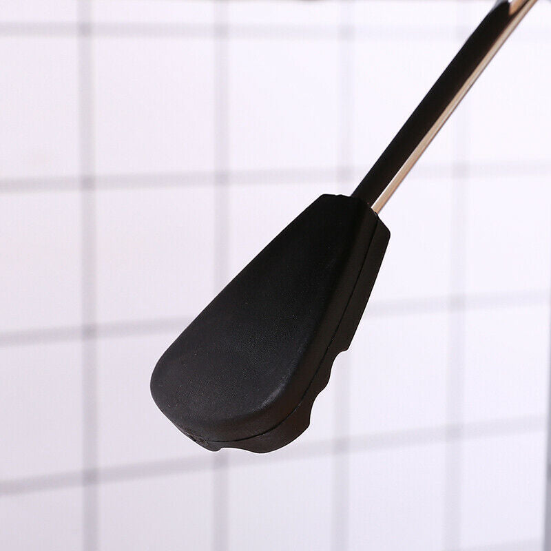 2x Bar Stools Breakfast Chairs Adjustable Swivel Gas Lift Chrome Legs Dark Grey