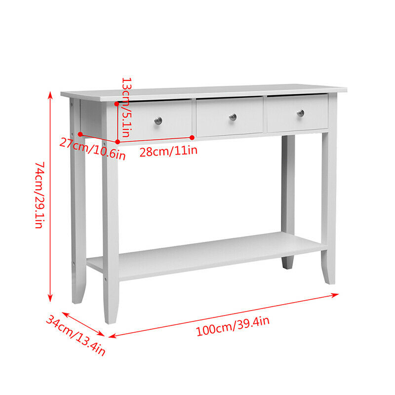 Modern Dressing Table Vanity Table Makeup Desk Dresser Set Home Bedroom Woman BN