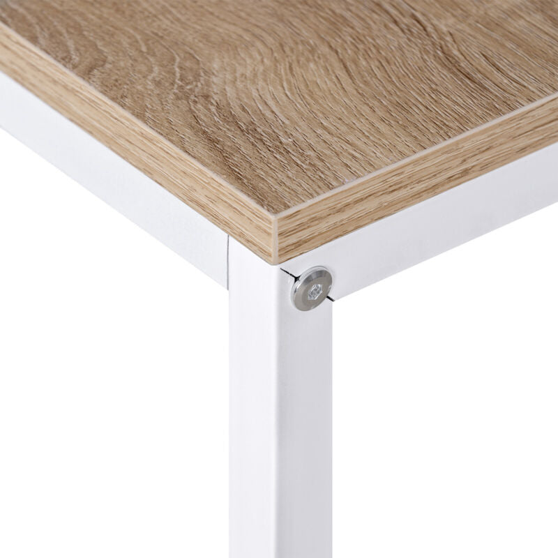 Computer Desk w/ 3 Storage Shelves Office Workstation Study Writing Laptop Table