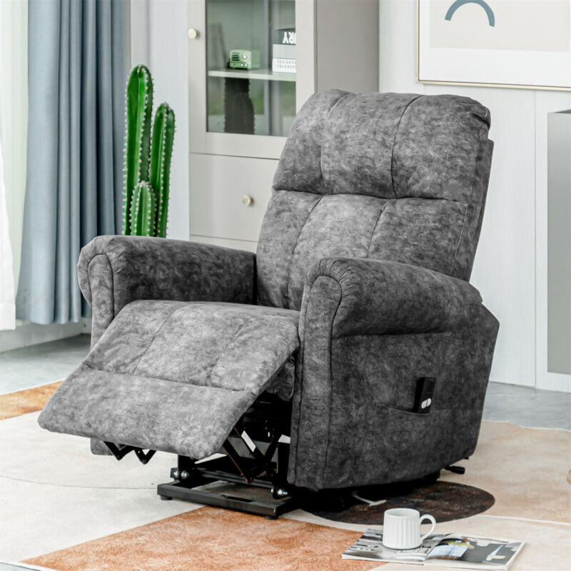 Electric Power Lift Recliner Chair Armchair Sofa Reclining Chair for Elderly MQ