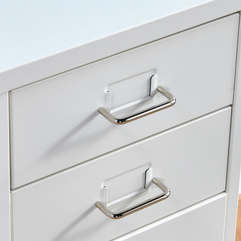 Slim 6 Drawer Metal File Cabinets Filing Cabinet for Small Space Home/Office