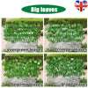 Garden Screening Expanding Trellis Fence Privacy Screen Artificial Ivy Leaves7