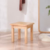 Small Wood Stool Footstool Change Shoe Bench Multi-function Square Mini Stools