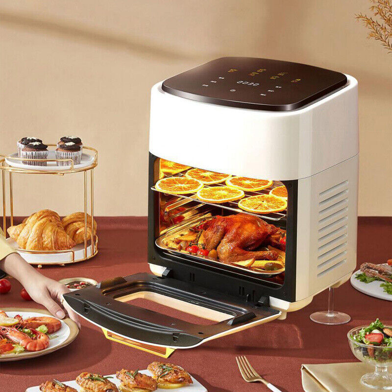 Digital Air Fryer 15L Cooker Oven Low Fat Healthy Oil Free Fry Chip Chiken Pizza