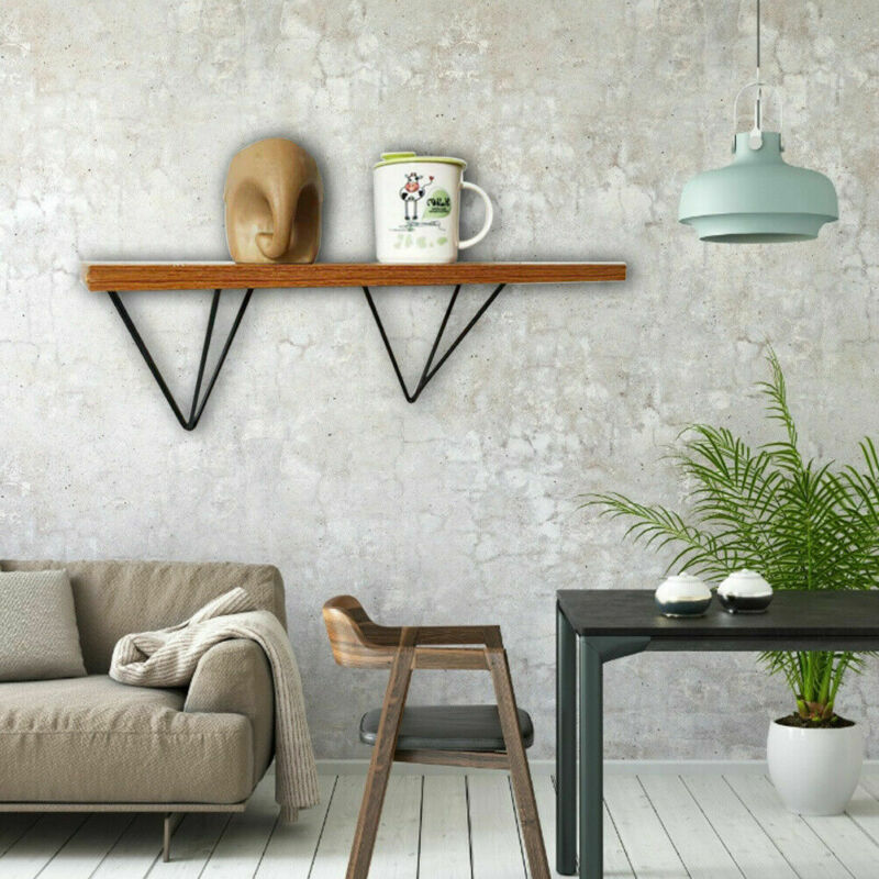 Hairpin Prism Shelf Brackets, Shelf Supports