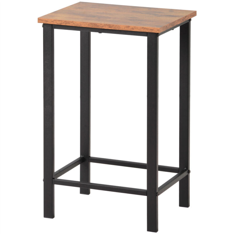 3Pcs Breakfast Bar Table & 2 Stools Kitchen Dining Room Modern Furniture Set MP