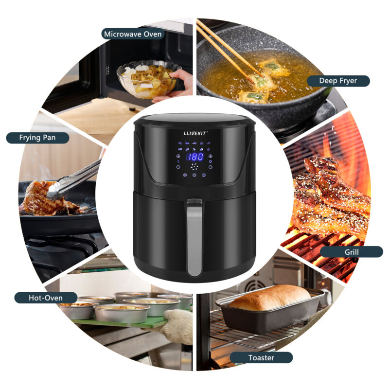 Air Fryer 7L ealthy Frying Cooker Adjustable Temperature Healthy Cooking 1800W