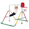 Expandable Gymnastics Training Bar Kids Height Adjustable Folding Horizontal Bar