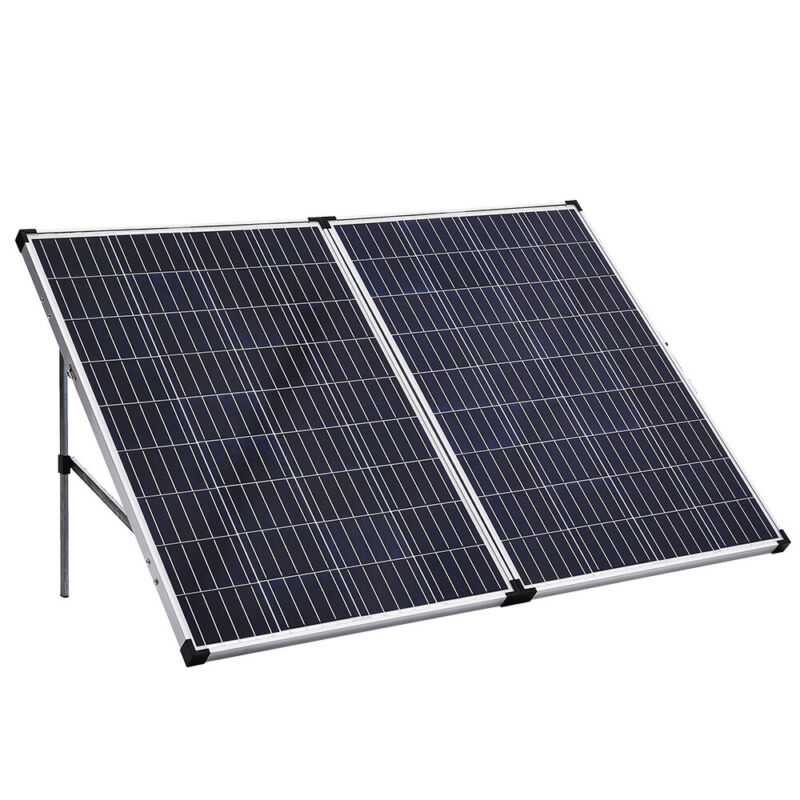 160w 12v Foldable Solar Panel With Controller Kit Camping/Caravan/Power Station