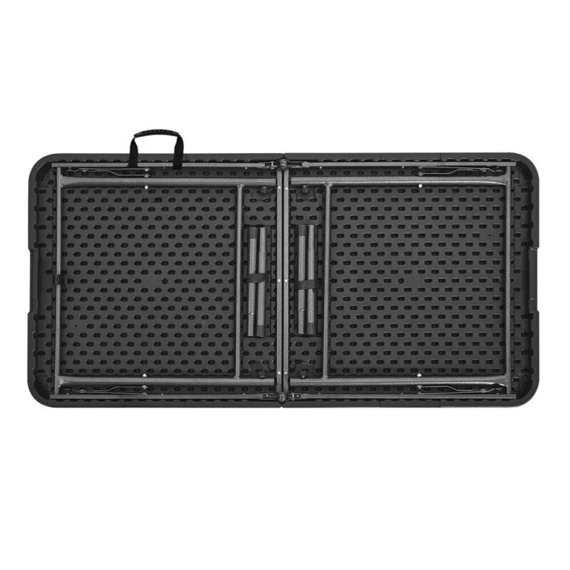 5-Piece Bistro Set Folding Rattan Garden Furniture Table Chairs Outdoor Balcony