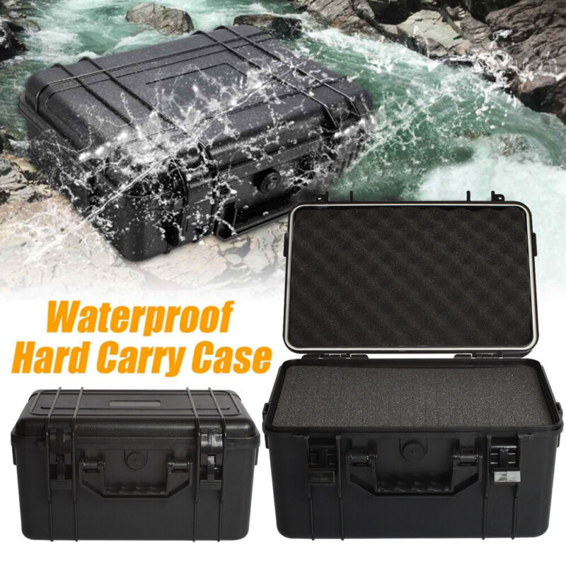 Waterproof Hard Plastic Carry Cases Cam Lens Storage Tool Box