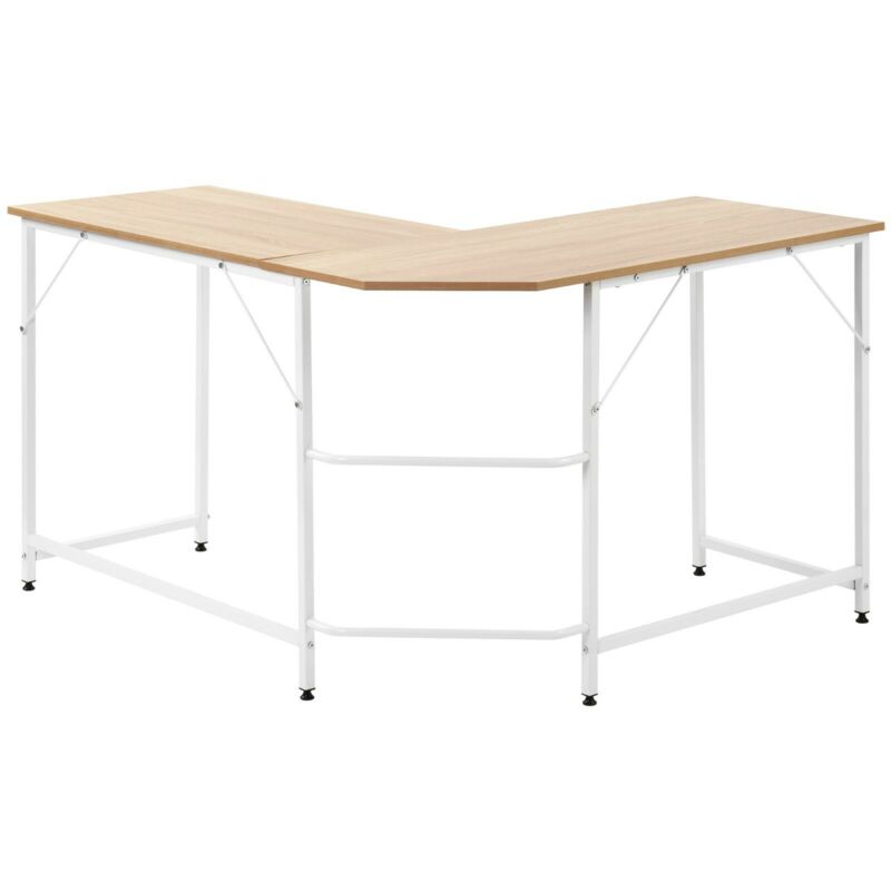 Corner Desk Study Table L shaped for Computer PC Laptop Home Office Workstation