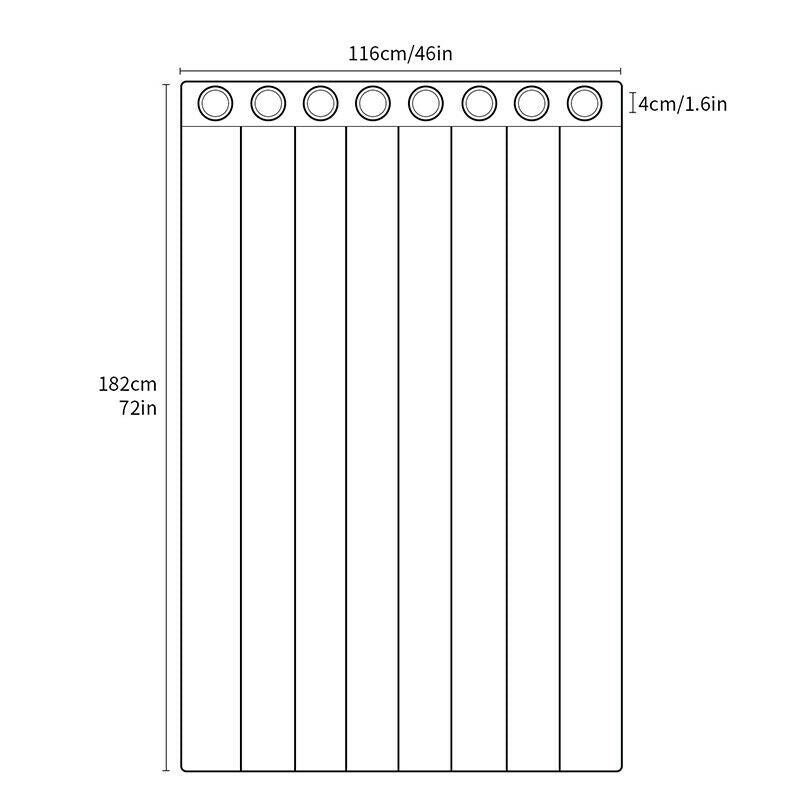 Luxurious Thermal Sueded Curtains Ready Made Eyelet Ring Top Pair Beige Bedroom