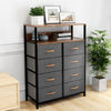 8 Drawers Chest of Drawers Unit Storage Cabinet Bedroom Furniture Hallway