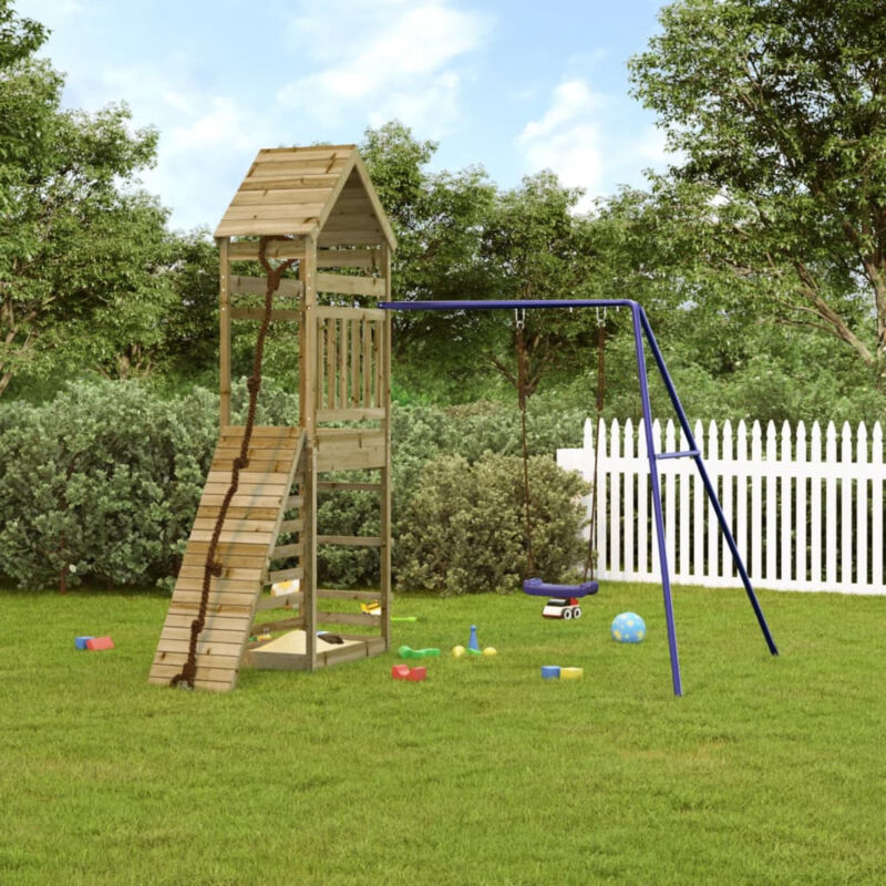 Outdoor Playset Impregnated Wood Pine W5P2