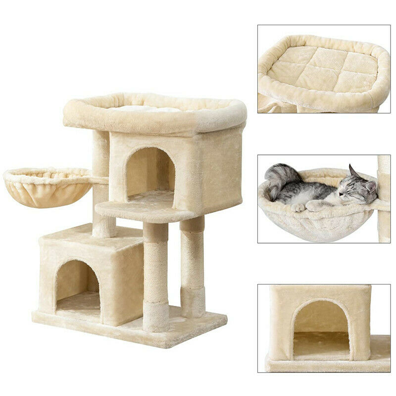 Cat Kitten Tree Cat Tower Activity Centre for Large Cat Scratcher Post Furniture