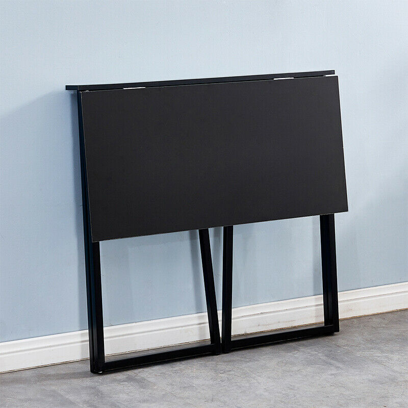 Computer Desk PC Laptop Table Office Desk Folding Portable Workstation Black BN