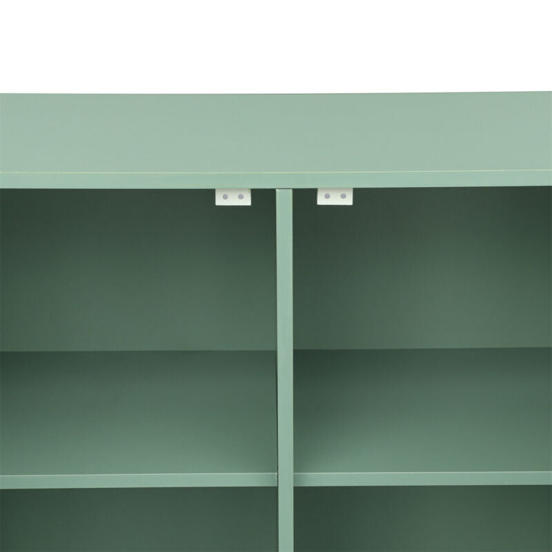 Modern Sideboard Buffet Storage Cabinet Cupboard w/ Drawers for Living Room Mint