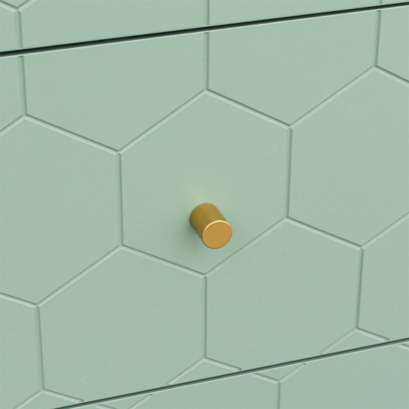 Modern Sideboard Buffet Storage Cabinet Cupboard w/ Drawers for Living Room Mint