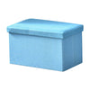 Folding Storage Ottoman Seat Stool Storage Boxes Chair Footstool Bench with Lid