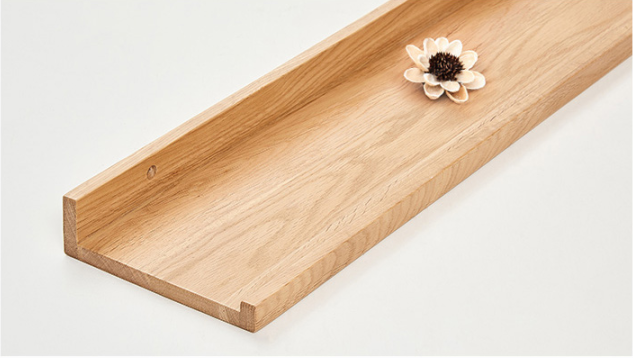 Wooden Floating Shelf Space Saving Floating Wall Shelves Display Shelf Bookshelf