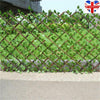 Garden Screening Expanding Trellis Fence Privacy Screen Artificial Ivy Leaves7