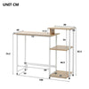 Computer Desk Home Office Study PC Writing Table Workstation Shelf Furniture UK