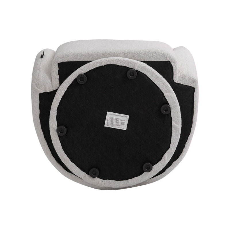 Swivel Round Barrel Armchair Tub Chair Living Room Hotel White Julep Sofa Chairs