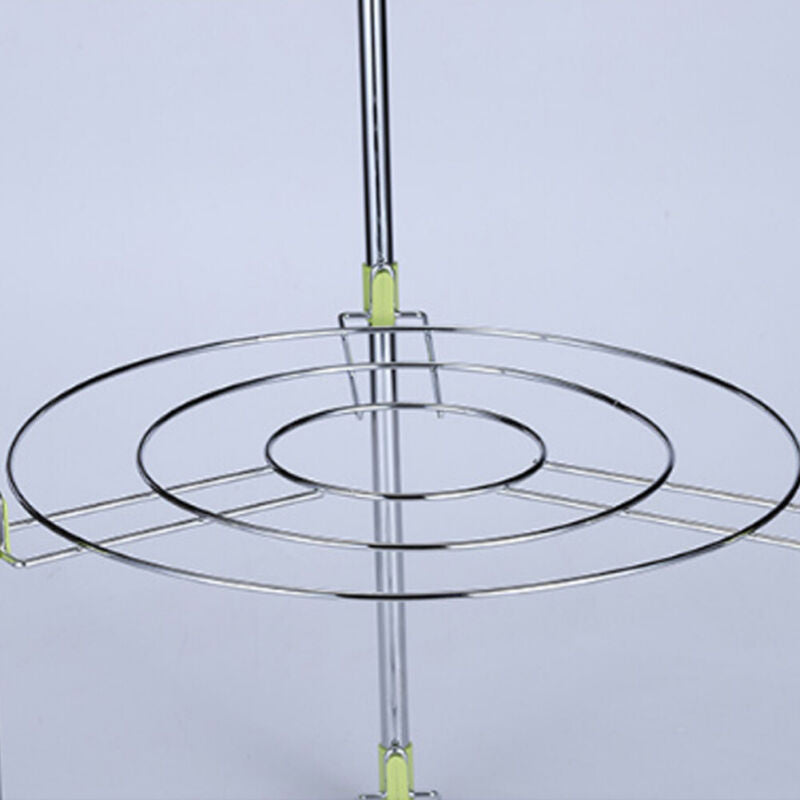 3/5 Tier Pot Storage Rack Pan Stand Saucepan Holder Kitchen Cookware Organiser