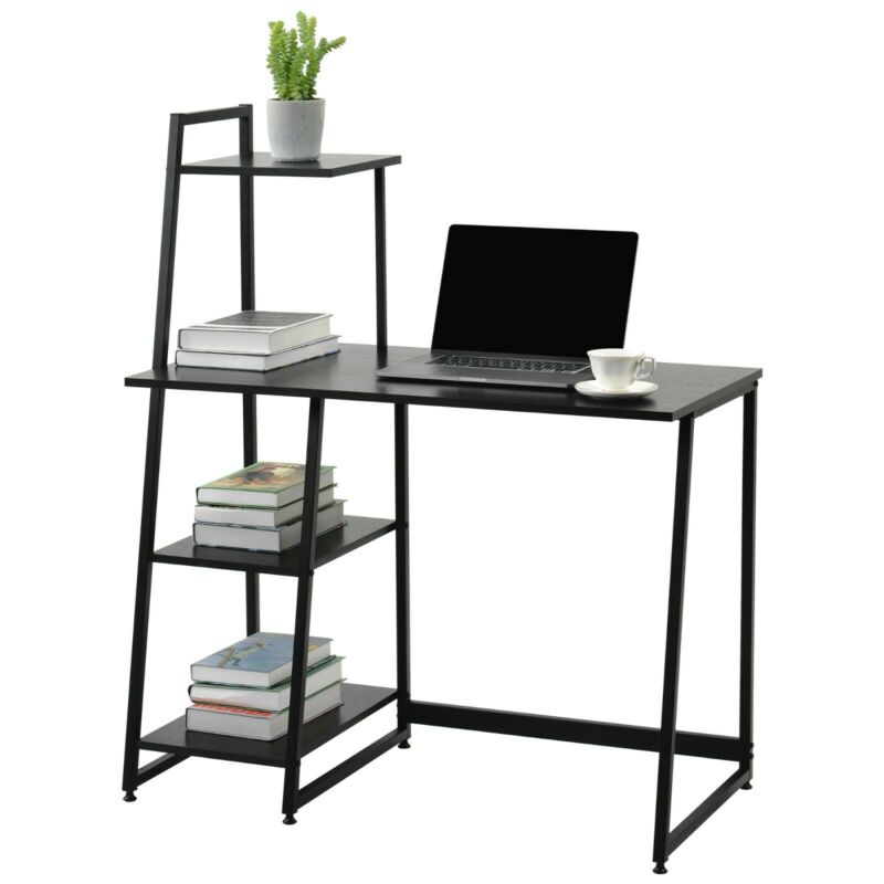 Office Desk Computer Desk PC Latop Table Work Study Workstation With Shelf Home