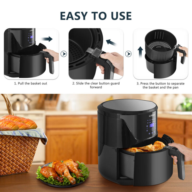 Air Fryer 7L ealthy Frying Cooker Adjustable Temperature Healthy Cooking 1800W