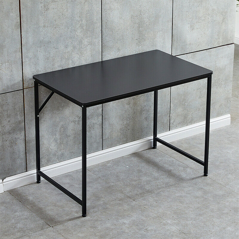 Black Modern Computer Desk Workstation PC Table Study Office 100 X 60 X 75 CM BN