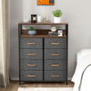 8 Drawers Chest of Drawers Unit Storage Cabinet Bedroom Furniture Hallway