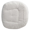 White Teddy Velvet Bean Bag Chair Lazy Sofa Armchair Floor Cushion Seat Beanbag