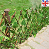 Garden Screening Expanding Trellis Fence Privacy Screen Artificial Ivy Leaves7