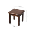 Small Wood Stool Footstool Change Shoe Bench Multi-function Square Mini Stools