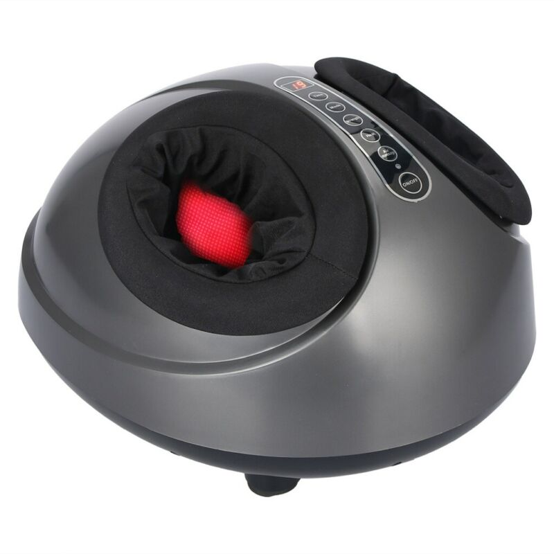 Electric Shiatsu Foot Massager Kneading Rolling Deep Tissue Massage Soothing UK