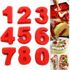 2 size Silicone Number Cake Tin Mould Birthday Anniversary 0 1 2 3 4 5 6 7 8 DIY