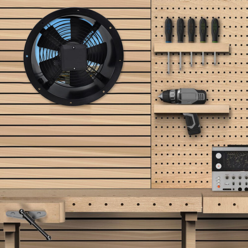 Heavy Duty Round/ Square Industrial Axial Flow Fan 2/4 Pole Extractor Air Blower